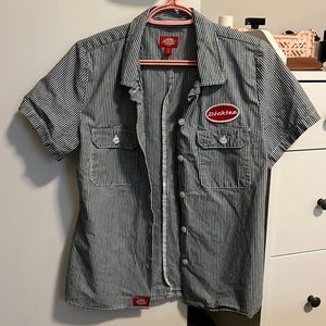 dickies stripped shirt